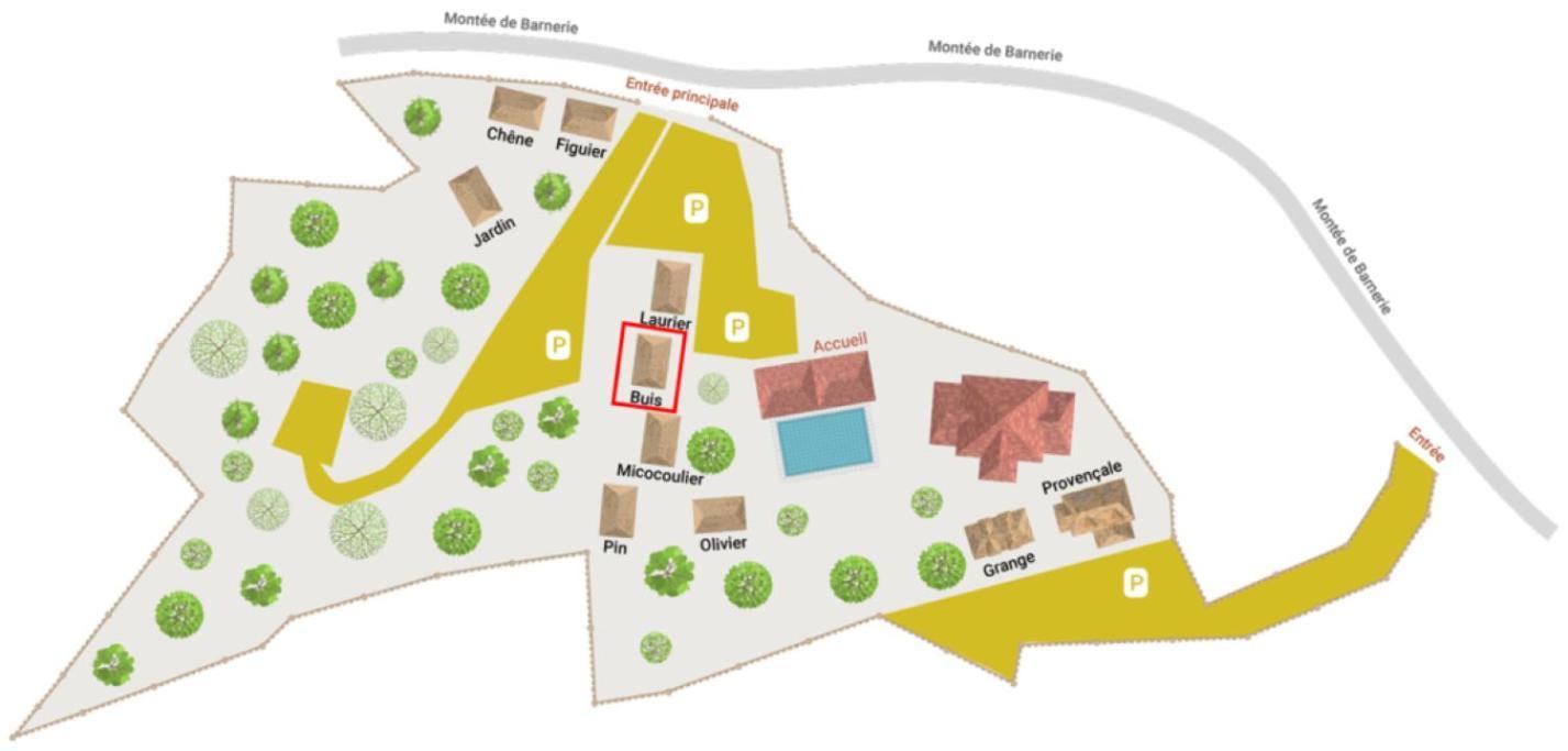 Gites Domaine De La Barnerie Saint Alban Auriolles Номер фото