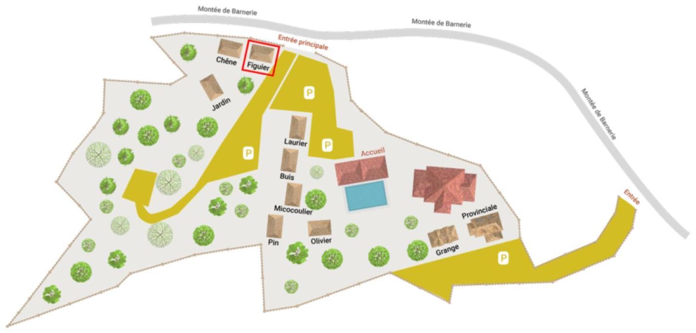 Gites Domaine De La Barnerie Saint Alban Auriolles Номер фото
